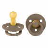Пустушка Bibs Colour 0-6 міс, латекс, 2 шт (dark oak / dark oak)
