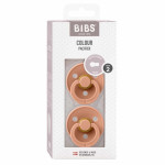 Пустушка Bibs Colour 6-18 міс, латекс, 2 шт (peach / peach) Пустушка Bibs Colour 6-18 міс, латекс, 2 шт (peach / peach)