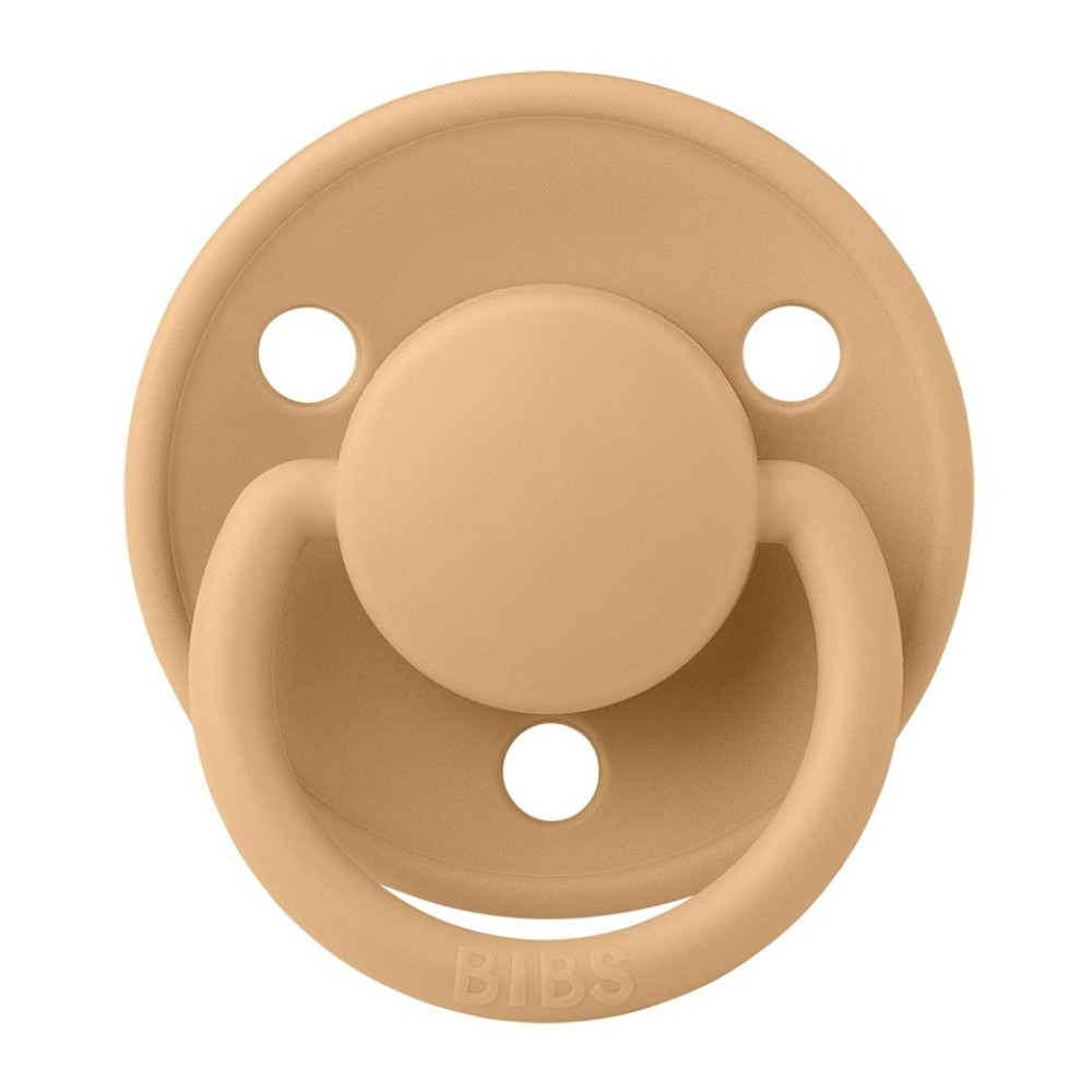Пустышка Bibs De Lux 6-18 мес, латекс (desert sand) 