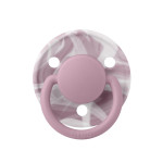 Пустушка Bibs De Lux Tie Dye 0-6 міс, латекс (heather white) Пустушка Bibs De Lux Tie Dye 0-6 міс, латекс (heather white)