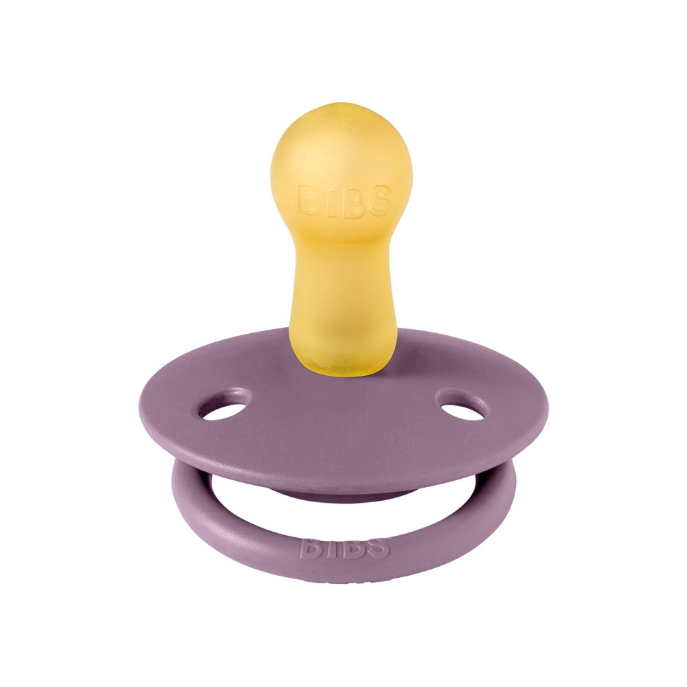 Пустушка Bibs De Lux 0-6 міс, латекс (mauve)
