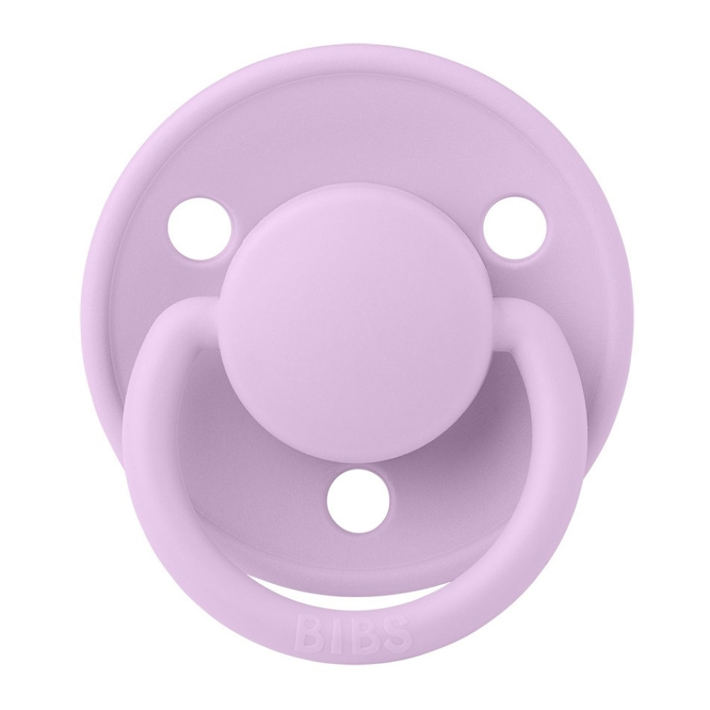Пустышка Bibs De Lux 0-6 мес, латекс (violet sky) 