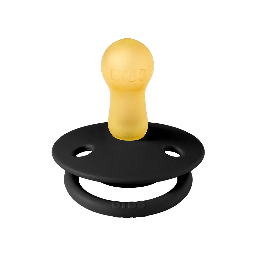 Пустушка Bibs De Lux 6-18 міс, латекс (black) Пустушка Bibs De Lux 6-18 міс, латекс (black)