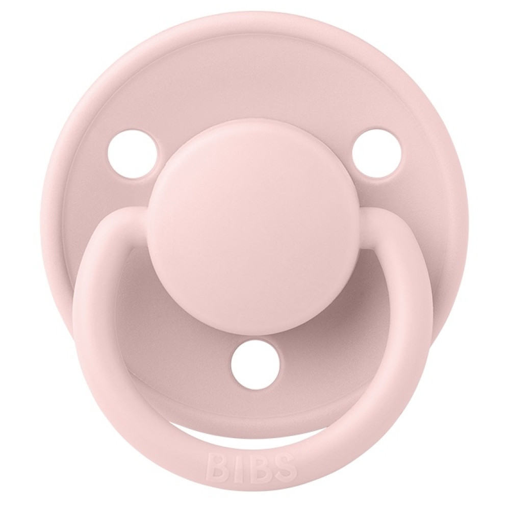 Пустушка Bibs De Lux 0-3 років, силікон (onesize blossom)