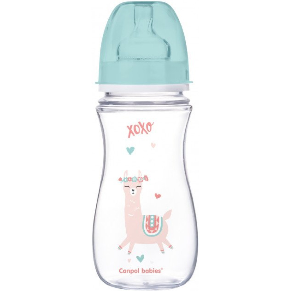 Бутылочка антиколиковая Canpol babies Easystart Toys 300 мл (35/222_gre)