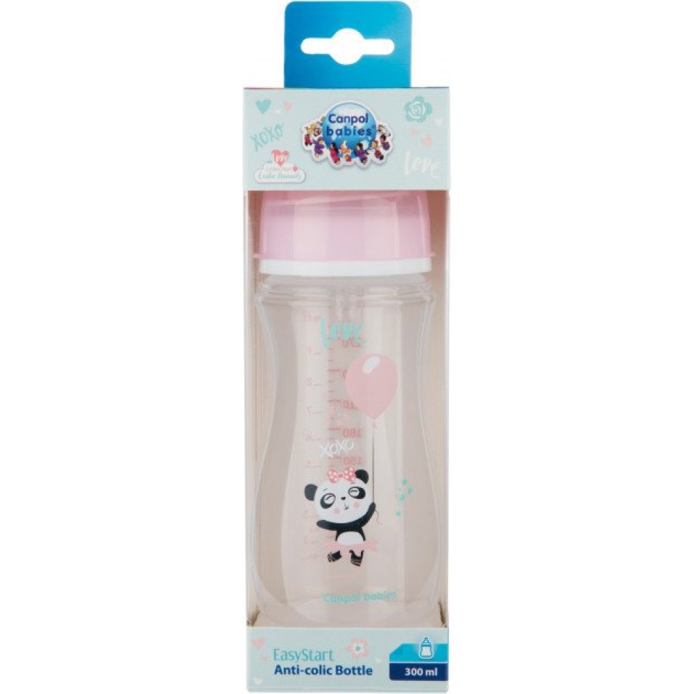 Бутылочка Canpol babies  EasyStart 300 мл с широким горлышком Toys (35/222)