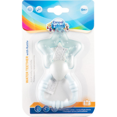 Погремушка-прорезыватель Canpol babies Волшебная палочка голубая (56/152_blu)