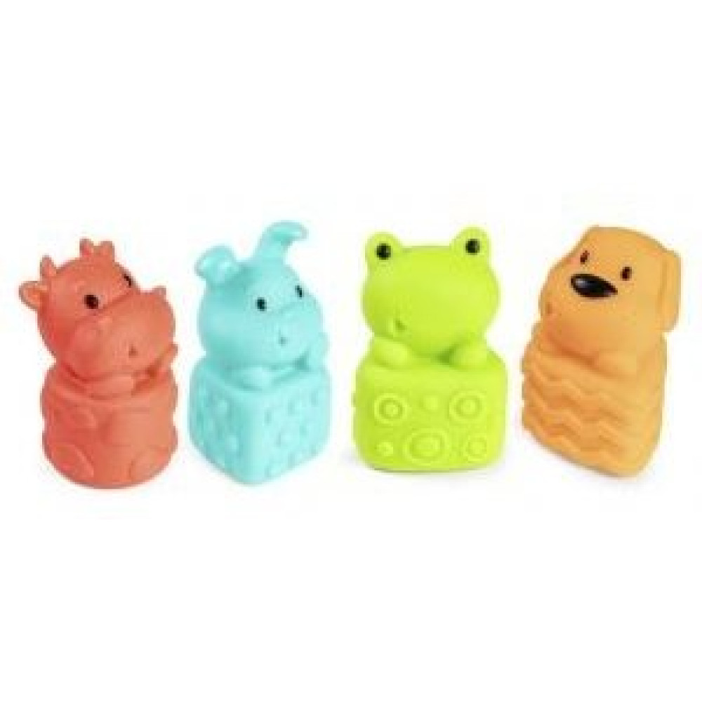 Игрушка для купания Canpol babies Зверьки 4 шт (79/400)