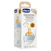 Пляшечка для годування Chicco Original Touch 150 мл 0м+ блакитна (27610.20)