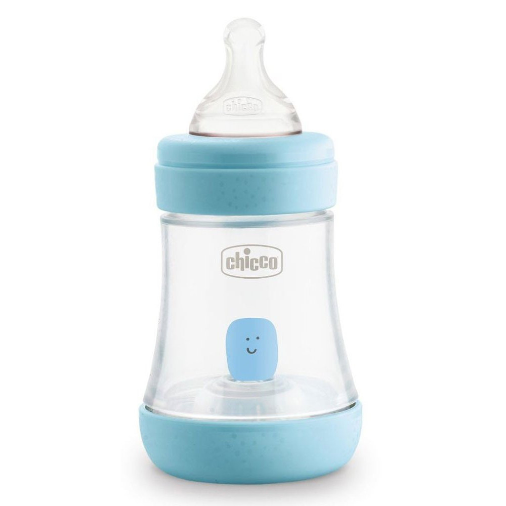 Бутылочка для кормления Chicco Perfect 5 150 мл 0м+ голубая (20211.20.40)