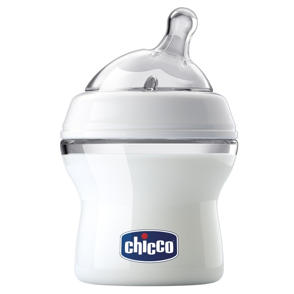 Бутылочка Chicco Natural Feeling 150 мл 0м+ пластик (80711.00.50) Бутылочка Chicco Natural Feeling 150 мл 0м+ пластик (80711.00.50)