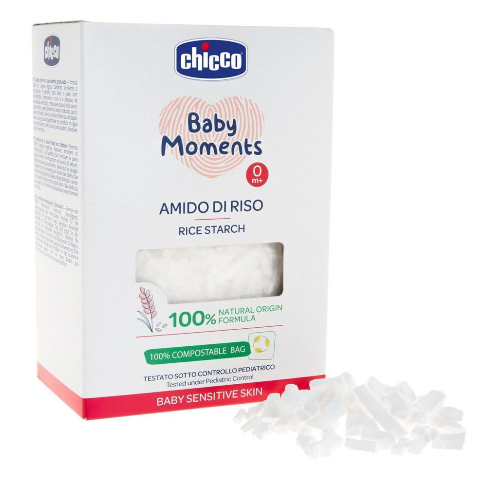 Крохмаль рисовий для купання Chicco Baby Moments 250г (10239.00) Крохмаль рисовий для купання Chicco Baby Moments 250г (10239.00)