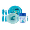 Набор посуды Chicco Meal Set 12м+ голубой (16201.20)