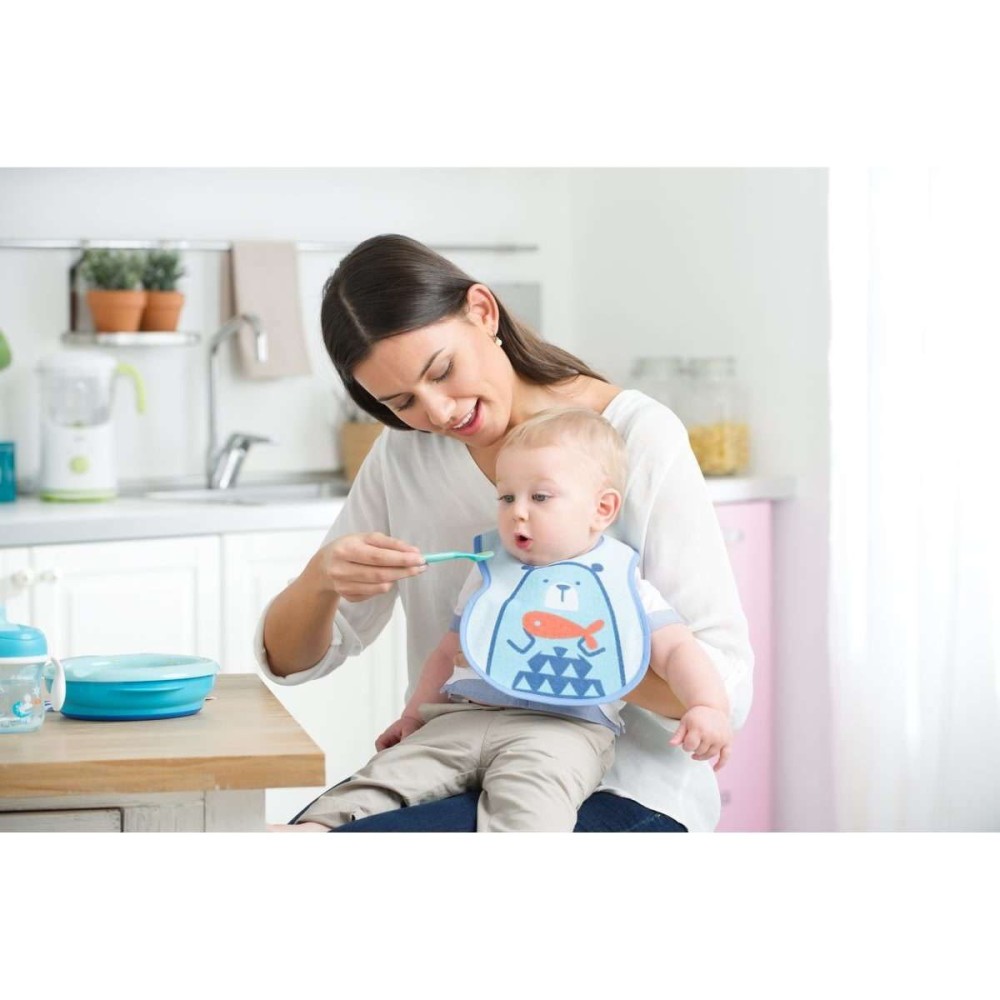 Набор слюнявчиков Chicco Weaning Bib 6+ 3 шт розовый (16301.10) Набор слюнявчиков Chicco Weaning Bib 6+ 3 шт розовый (16301.10)