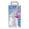 Бутылочка пластиковая Chicco Natural Feeling New 250 мл 2м+ grey (81323.30)