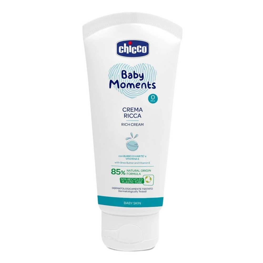 Крем живильний Chicco Baby Moments з олією ши, 100 мл (10596.00)