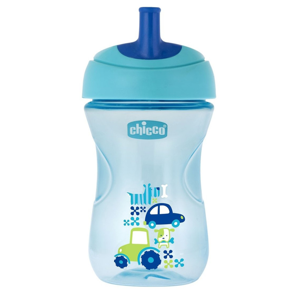 Поїльник непроливайка Chicco Advanced Cup 12м+ 266 мл блакитний (06941.20.01)