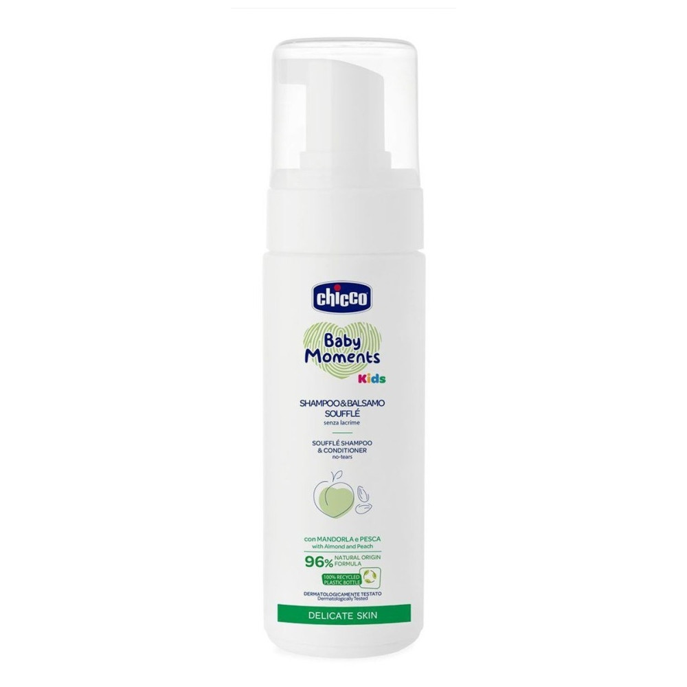 Шампунь-кондиціонер Chicco Baby Moments Kids Без сліз 150 мл (10249.00)