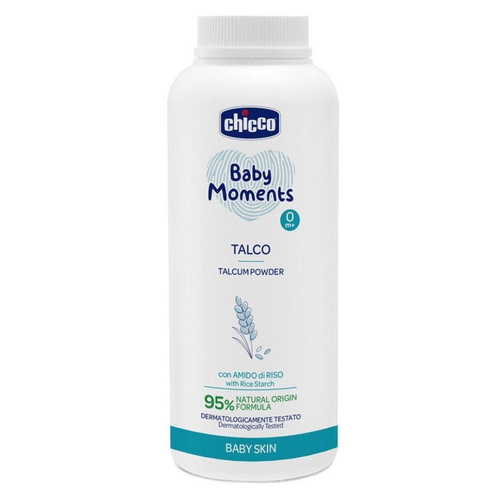 Защитный тальк Chicco Baby Moments с рисовым крахмалом 150 г. (10397.00)