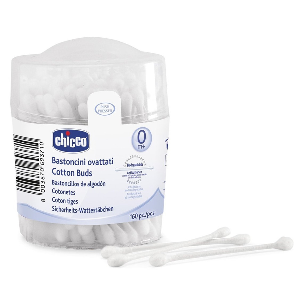 Ватні палички Chicco 160 шт (64457.00)