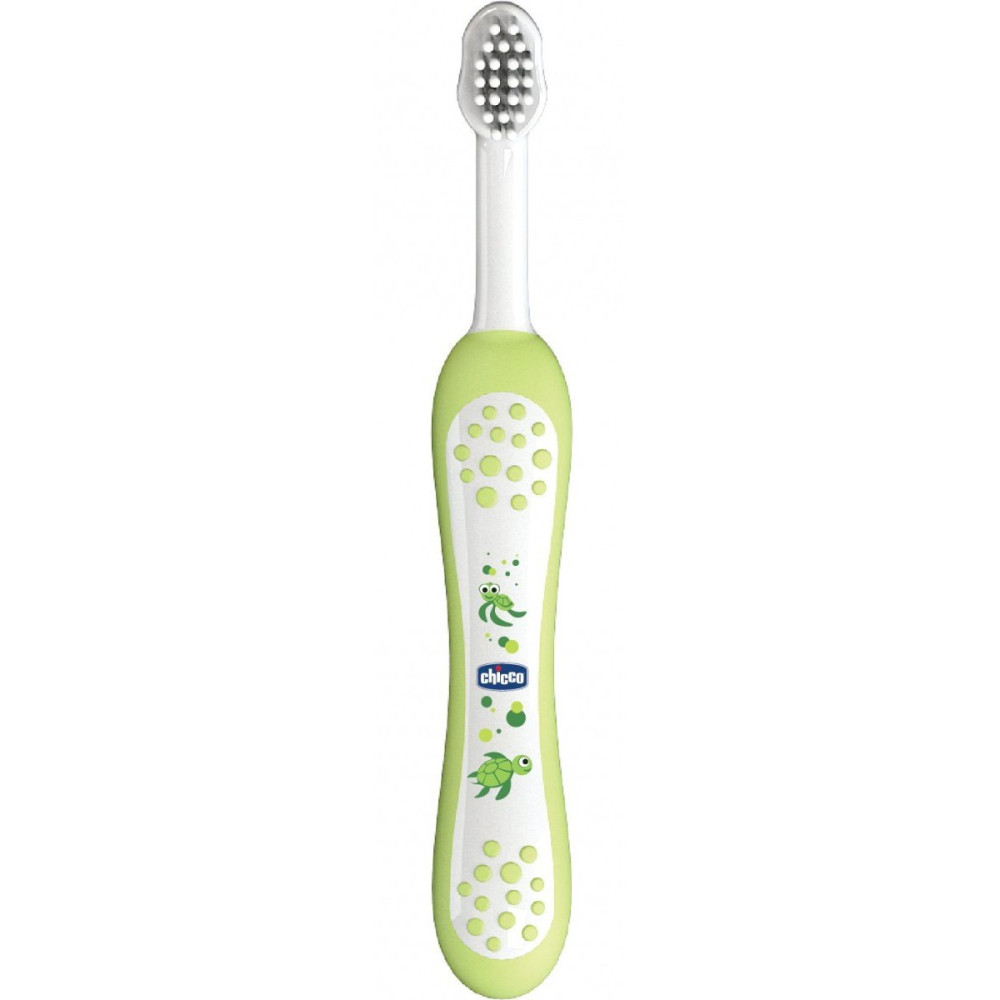 Зубна щітка Chicco 6-36 міс. зелена (06958.00)