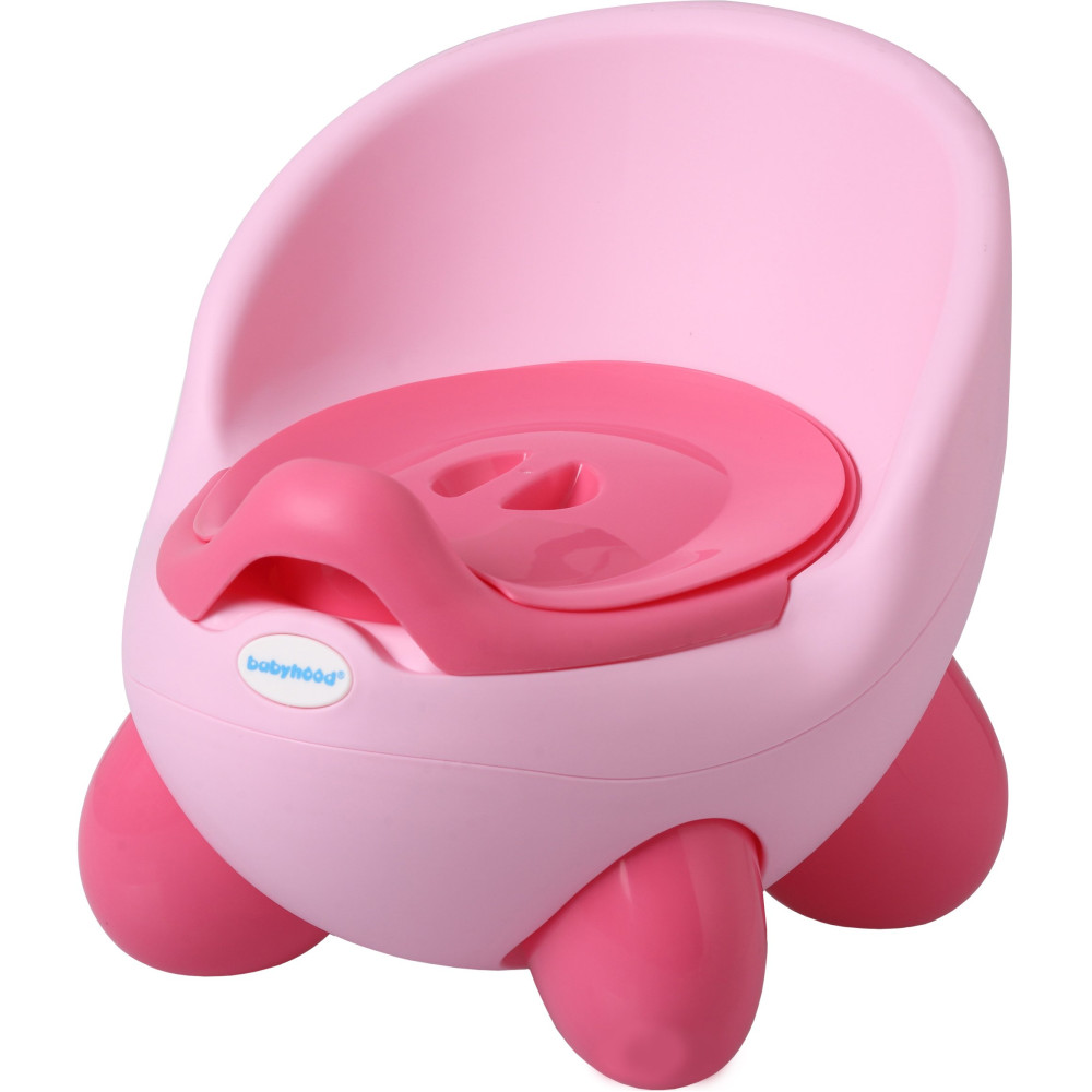 Детский горшок Babyhood Кью Кью розовый (BH-105LP)