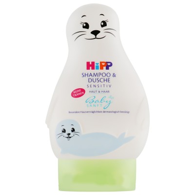 Дитячий шампунь та гель для купання Hipp 200 мл (9548) Дитячий шампунь та гель для купання Hipp 200 мл (9548)