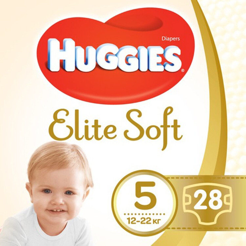 Підгузки Huggies Elite Soft (5) 28 шт (47794)