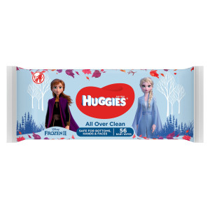 Детские влажные салфетки Huggies Frozen Over Clean 56 шт (50022)