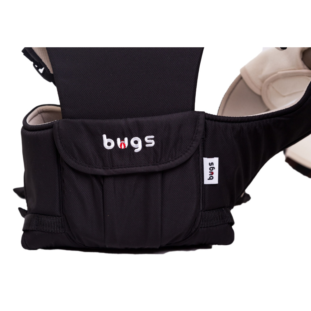 Рюкзак-кенгуру Bugs Safe Top 5 в 1 чорний