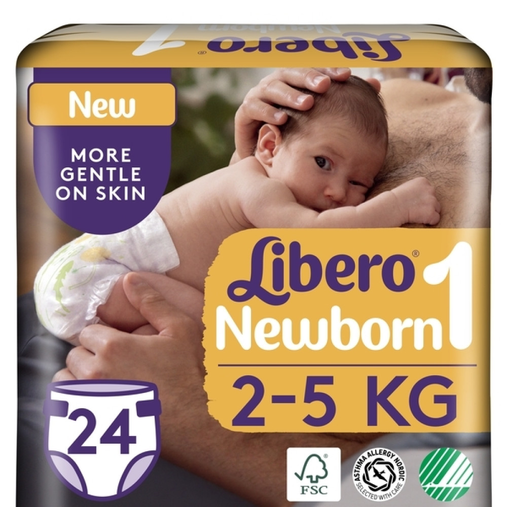 Підгузки Libero New Born (1) 24 шт