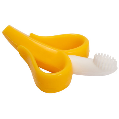 Прорезыватель Lindo Банан силиконовый (DK01)