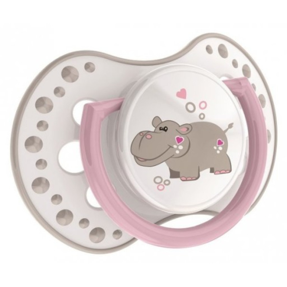 Пустушка силіконова динамічна Lovi Night&Day Girl Hippo (22/810girl) Пустушка силіконова динамічна Lovi Night&Day Girl Hippo (22/810girl)