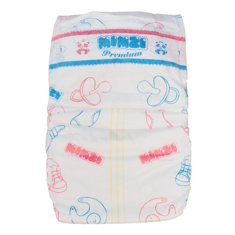 Подгузники Mimzi Premium Slim Diaper size NB 90 Подгузники Mimzi Premium Slim Diaper size NB 90