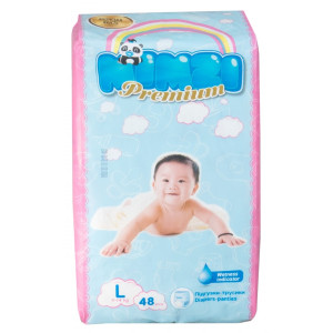 Подгузники-трусики Mimzi Premium Slim Diaper-panties size MPL 48