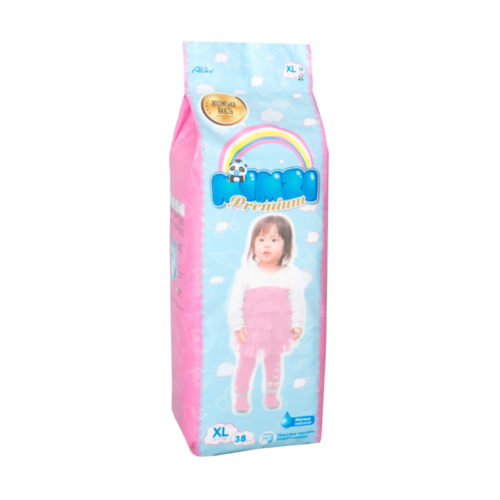 Підгузки-трусики Mimzi Premium Slim Diaper-panties size MPXL 38 Підгузки-трусики Mimzi Premium Slim Diaper-panties size MPXL 38