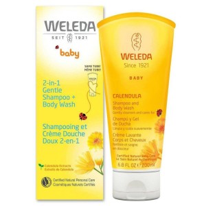 Шампунь-гель для волос и тела Weleda с календулой 200 мл (43959) Шампунь-гель для волос и тела Weleda с календулой 200 мл (43959)