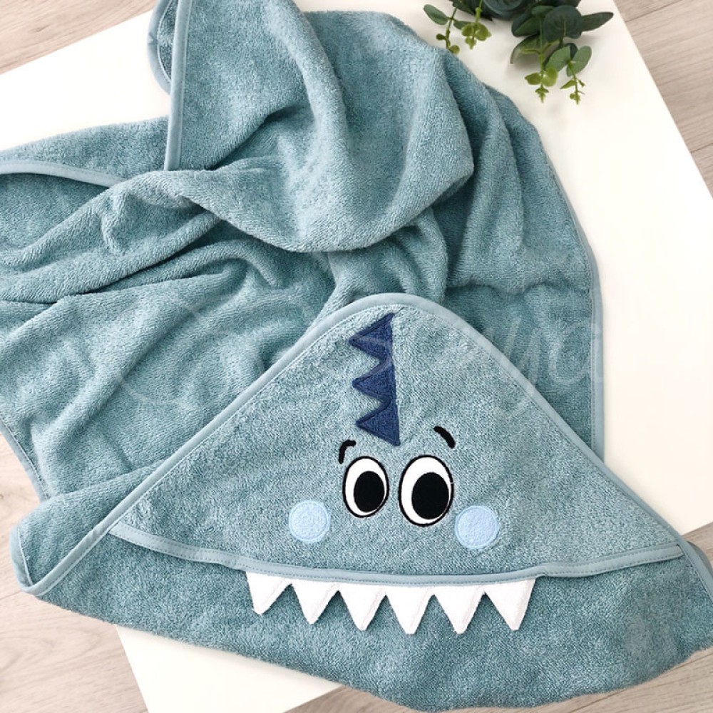 Рушник-куточок для купання Маленька Соня Діно 80х100