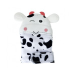 Прорізувач-рукавичка Корівка білий (0405)