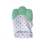 Прорізувач-рукавичка Лапка м'ятний (0412)