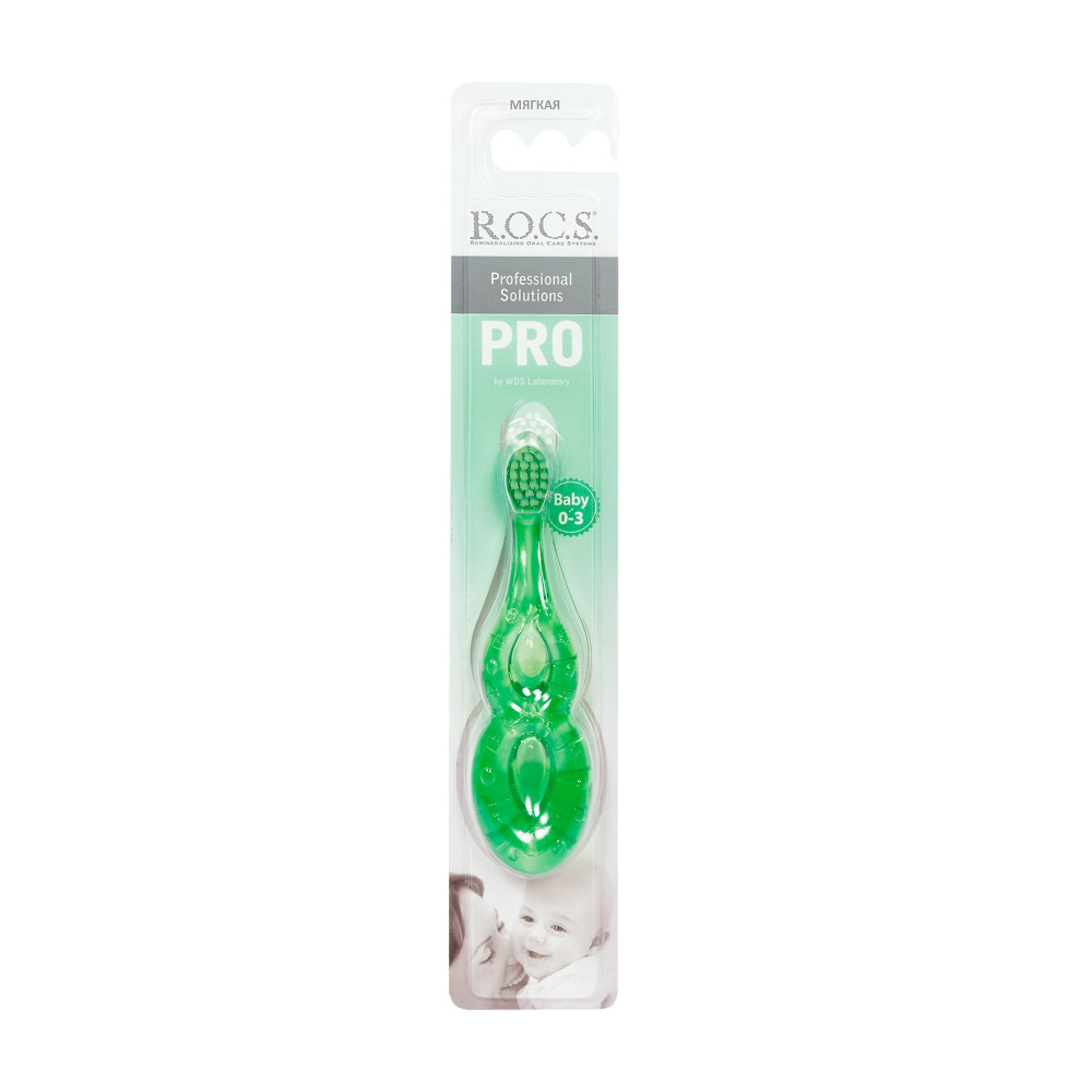 Зубная щетка R.O.C.S. Pro Baby для детей 0-3 лет (03-04-022)