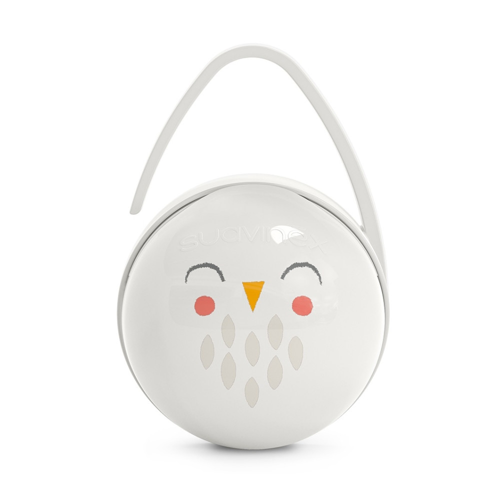 Футляр для пустушки Suavinex Bonhomia white (307761)