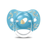 Пустушка фізіологічна силіконова Suavinex Gold Edition 18+ blue (307862) Пустушка фізіологічна силіконова Suavinex Gold Edition 18+ blue (307862)