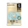 Пустушка фізіологічна силіконова Suavinex Gold Edition 6-18 міс, блакитна (307859)