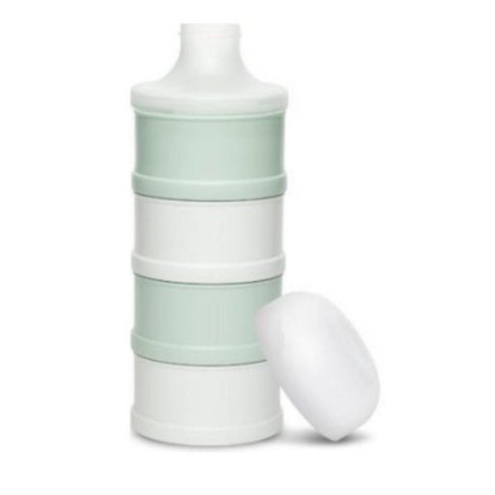 Контейнер Suavinex Bonhomia для хранения смесей, 4 отделения, бирюзовый (308022)