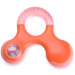 Прорезыватель Suavinex с погремушкой оранжевый (400269/3)