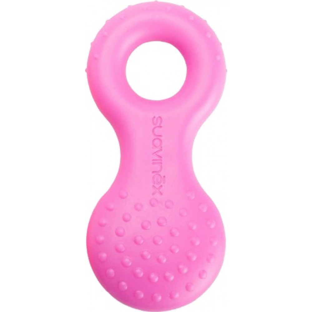 Прорізувач Suavinex з пухирцями, рожевий (400267/4)