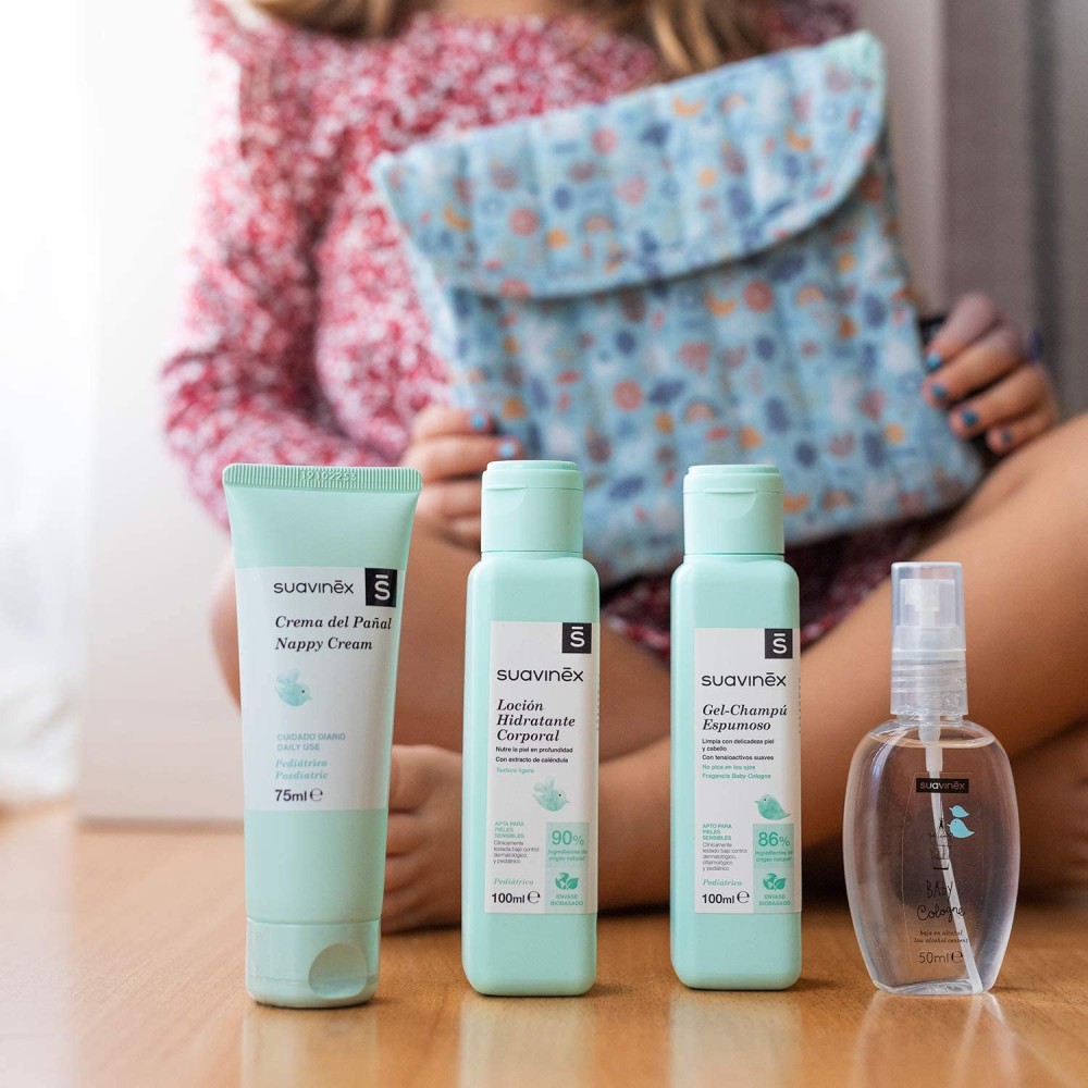 Детский косметический набор для путешествий Suavinex розовый (401302)