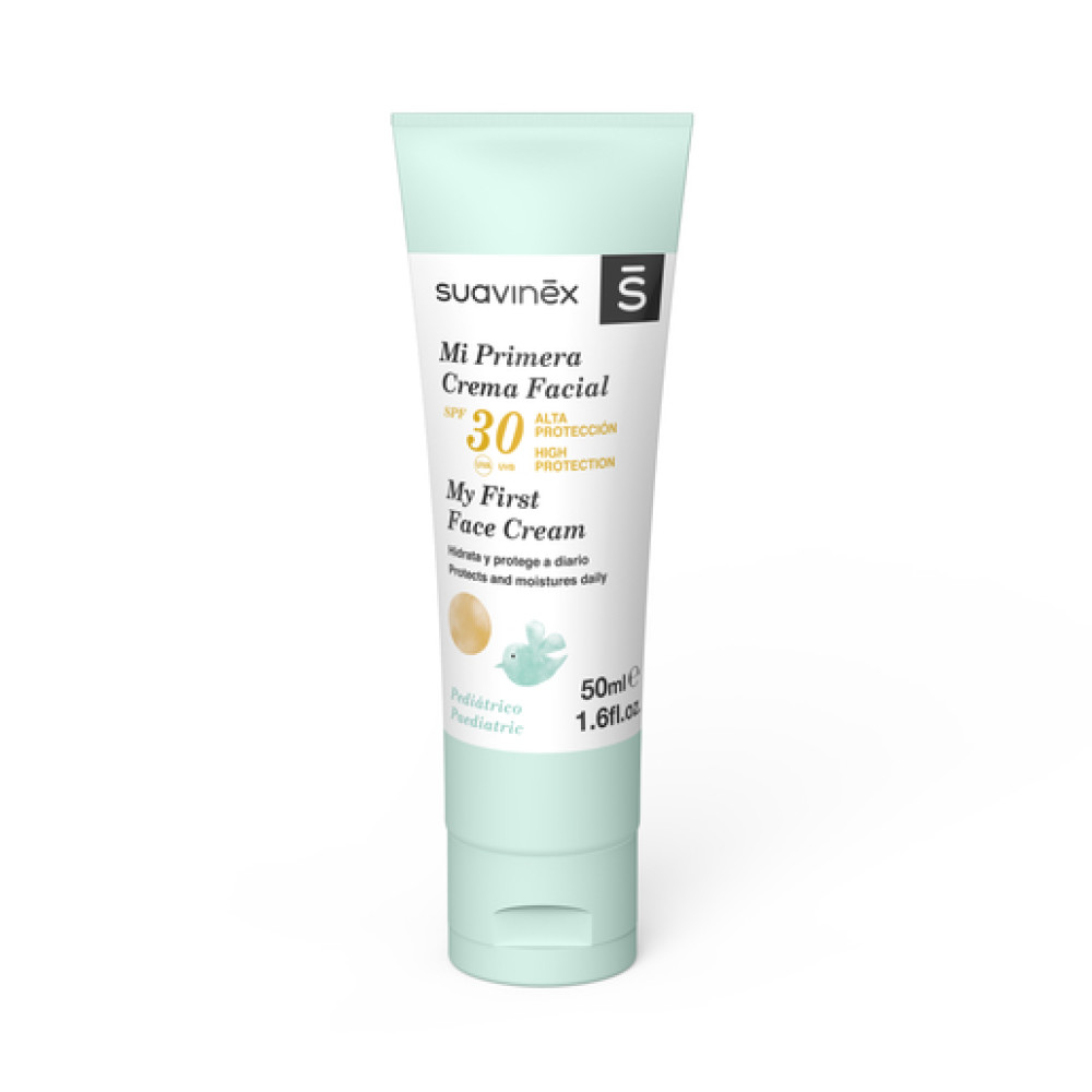 Дитячий крем Suavinex для обличчя SPF 30, 50 мл (307079) Дитячий крем Suavinex для обличчя SPF 30, 50 мл (307079)