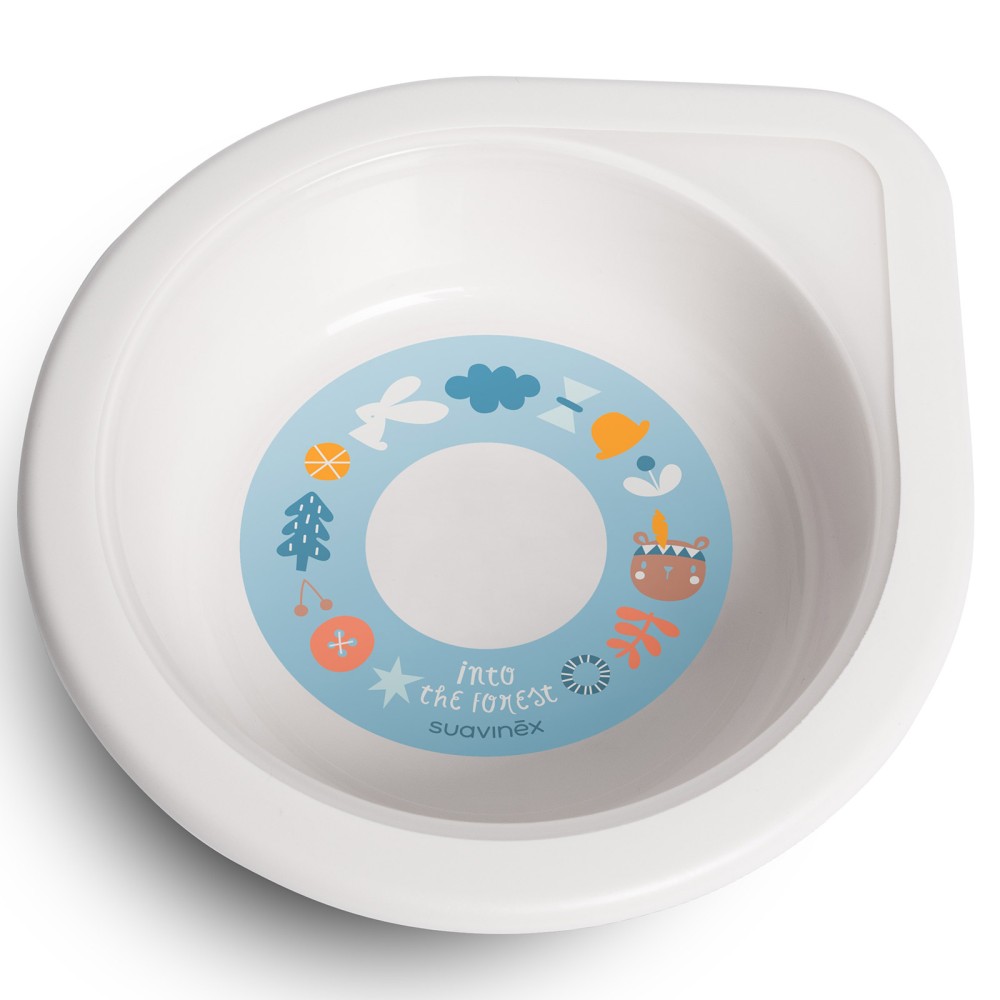 Набір посуду для годування Suavinex Into The Forest Лісові історії блакитний (306793)